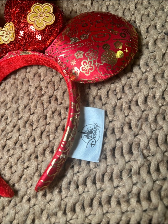 Rare 2021 Disneyland Lunar New Year Minnie Mouse Ears